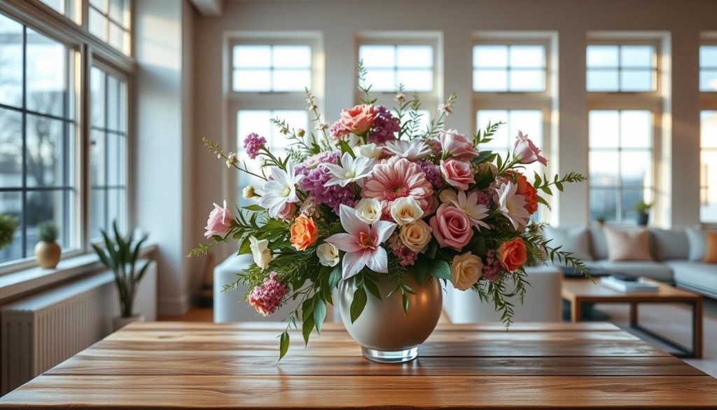 Beautiful home floral arrangement